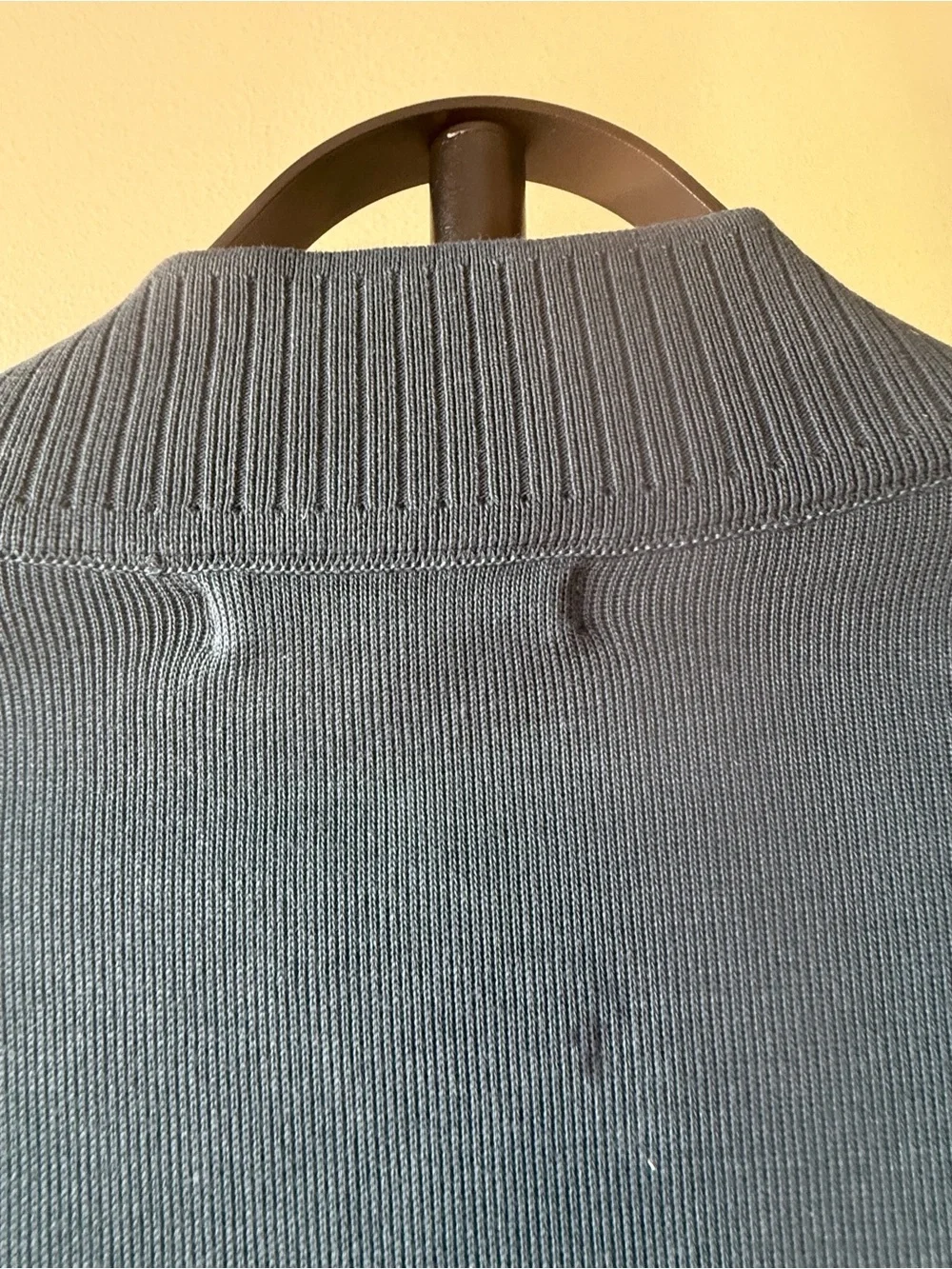 Men's Teal Half-Zip Sweater with Embroidered XLVII Logo